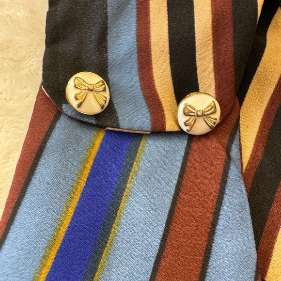 Vintage 90s Y2K Colorful Mini Dress, Y2K Preppy Mini Dress - Picture 8 of 15